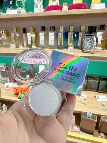 Phấn bắt sáng trắng CAI NV Water Shimmer Highlighter Powder 4.5g