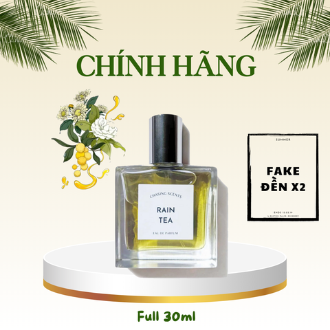 Full 30ml -Nước Hoa Unisex Chasing Scents Rain Tea
