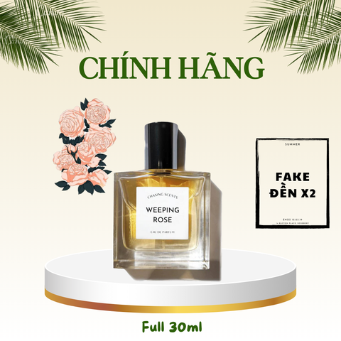 Full 30ml - Nước Hoa Unisex Chasing Scents Weeping Rose