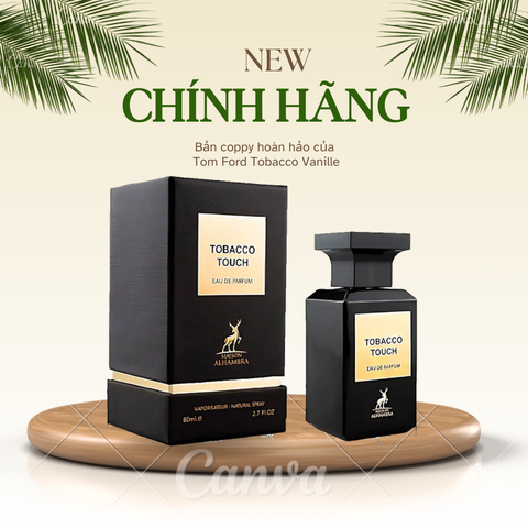 Full 80ml - Nước hoa unisex Tobacco Touch bản coppy Tom Ford Tobacco Vanille