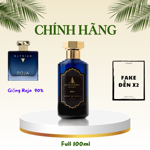 Nước Hoa Nam Alexandria Fragrances Zion