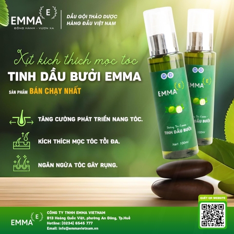 Tinh dầu bưởi dưỡng tóc  EMMA 100ml MP