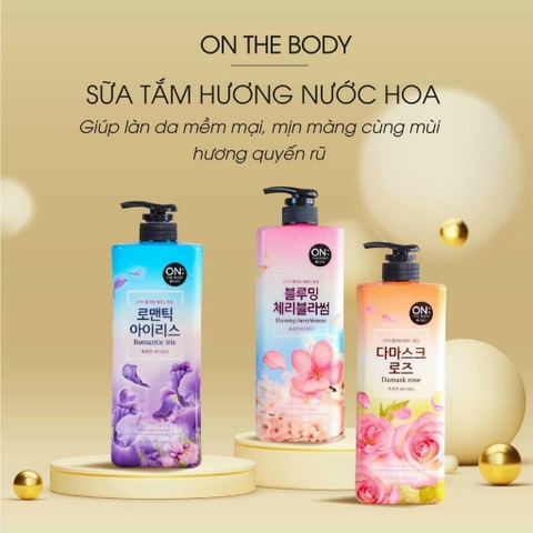 Sữa Tắm ON THE BODY 900ml MP
