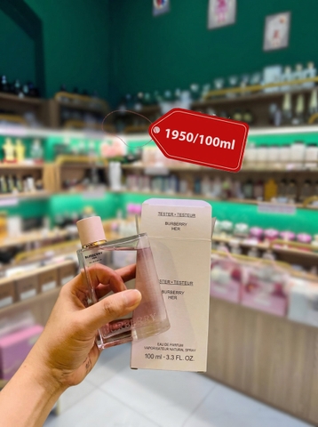 Nước Hoa Nữ Burberry Her EDP 100ml ( tester )