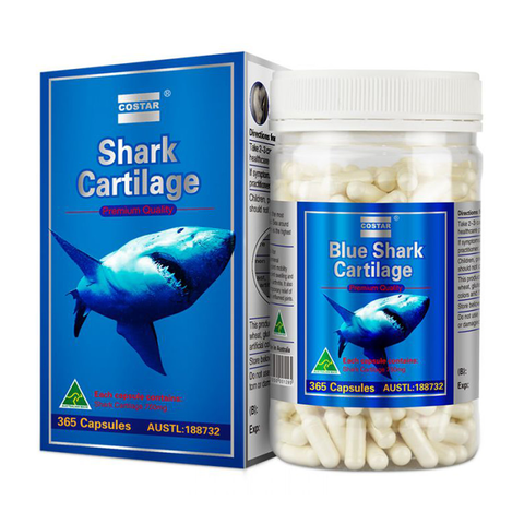 Sụn vi cá mập Costar Blue Shark Cartilage 750mg 365 viên