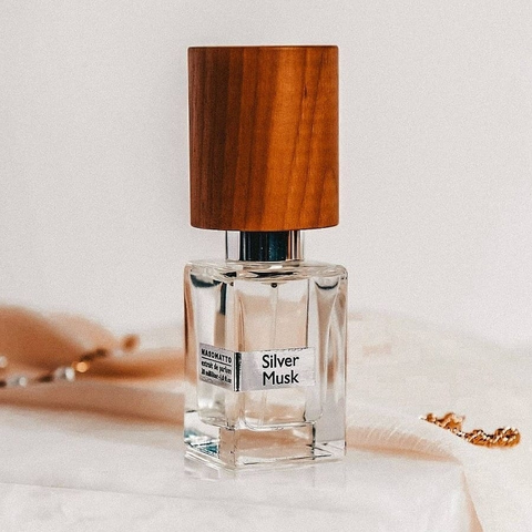 Fullbox 30ml - Nước Hoa unisex Nasomatto Silver Musk Extrait De Parfum