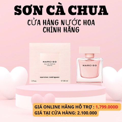 Full 90ml - Nước Hoa Nữ Narciso Rodriguez Cristal EDP