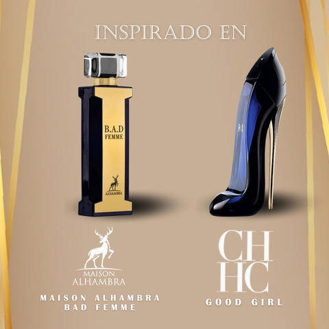 Nước hoa nữ Maison Alhambra B.A.D Femme [100ml chính hãng]