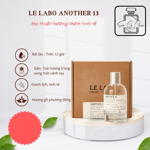 Chiết 5ml - Nước hoa Unisex Le labo Another 13