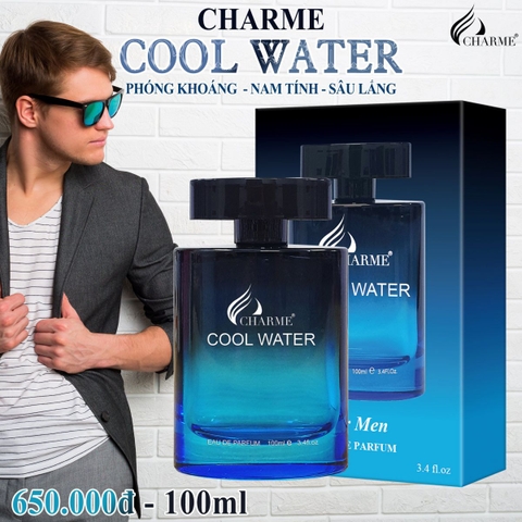 Nước hoa Nam Charme Cool Water 100ml