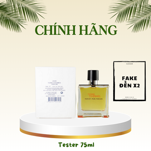 tester 75ml - Nước Hoa Nam Hermès Terre d’Hermes Parfum