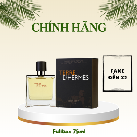 Full 75ml - Nước Hoa Nam Hermès Terre d’Hermes Parfum