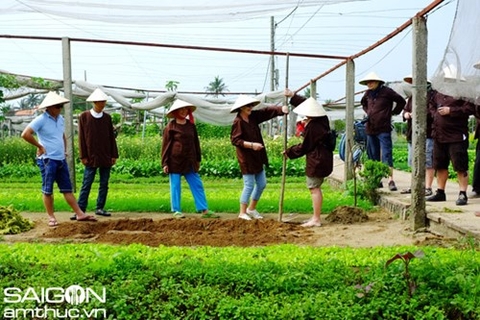 TRA QUE VEGETABLE VILLAGE AND CAM THANH COCONUT JUNGLE ECO TOUR