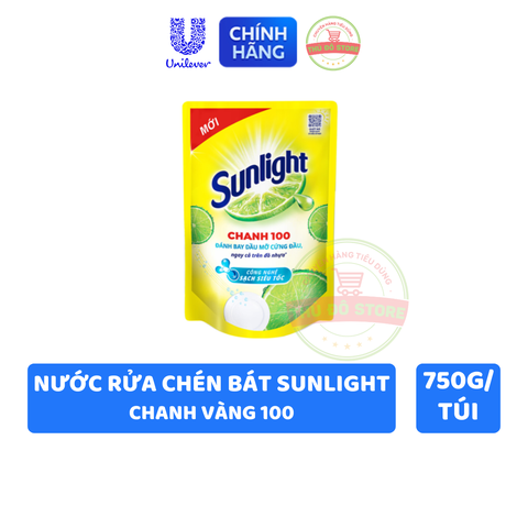 Nước Rửa Chén Bát Sunlight - Túi 720G/750G