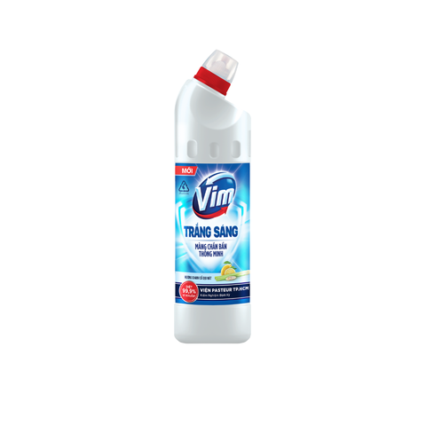 Nước Tẩy Bồn Cầu Vim Trắng - Chai 870ML