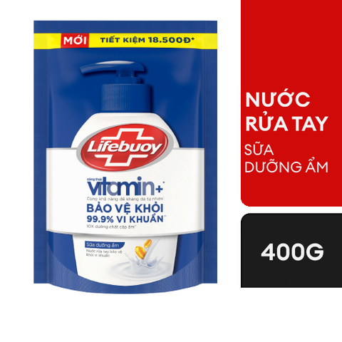 Nước Rửa Tay Lifebuoy - Túi 400G