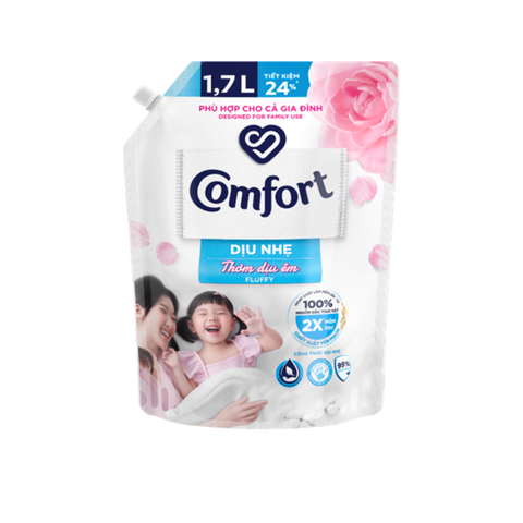 Nước Xả Vải Comfort Chăm Sóc Chuyên Sâu - Túi 1.8L