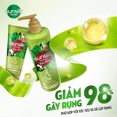 *CB Gội Xả Sunsilk Dừa 380ML + 330ML
