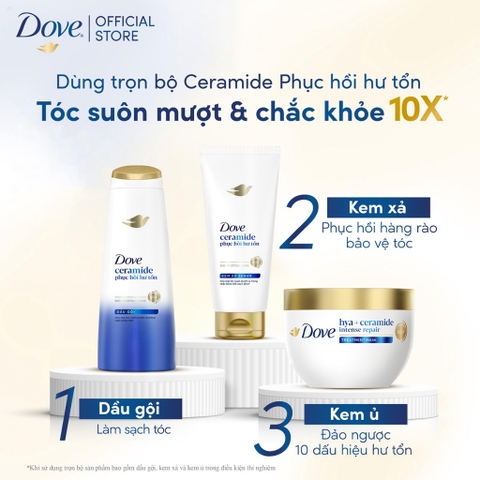Dầu Gội Dove Chai 600G