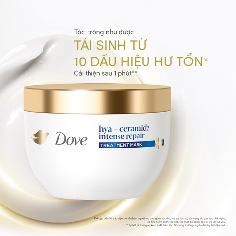 Kem Ủ Dove Ceramide - Hũ 300ML