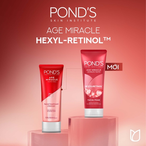 Sữa Rửa Mặt Pond's Chống Lão Hóa Cao Cấp Tuýp 100G