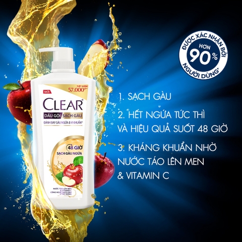 Dầu Gội Clear 630G