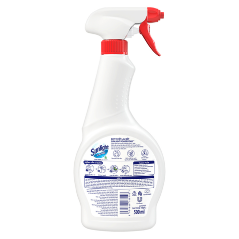 Nước Xịt Lau Bếp Sunlight Lau Bếp Bọt Tuyết - 500ML