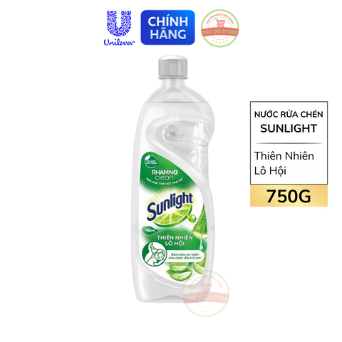 Nước Rửa Chén Bát Sunlight Thiên Nhiên - Chai 750G