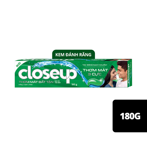Kem Đánh Răng Closeup - Tuýp 180G