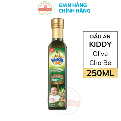 Dầu Ăn Kiddy OLiu Dinh Dưỡng Cho Bé - Chai 250ML