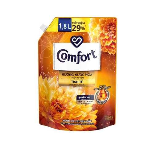 Nước Xả Vải Comfort Chăm Sóc Chuyên Sâu - Túi 1.8L