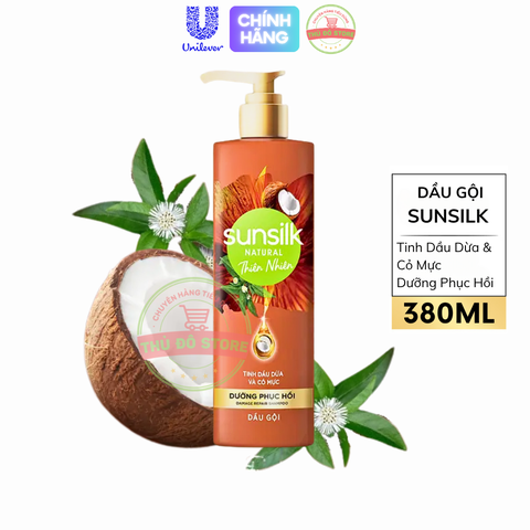 *CB Gội Xả Sunsilk Dừa 380ML + 330ML