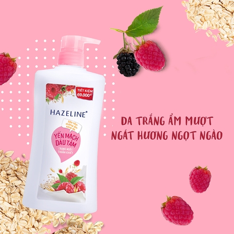Sữa Tắm Dưỡng Thể Hazeline - Chai 1KG