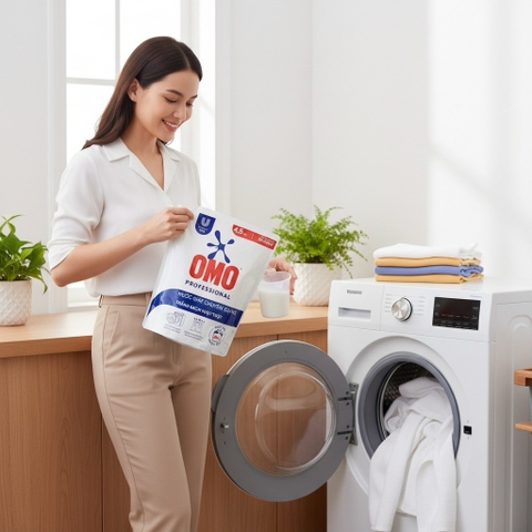 Nước Giặt OMO Chuyên Dụng - Túi 4.5KG
