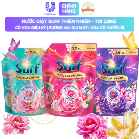 Nước Giặt Surf - Túi 2.9Kg