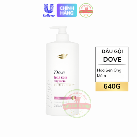 Dầu Gội Dove Chai 640G