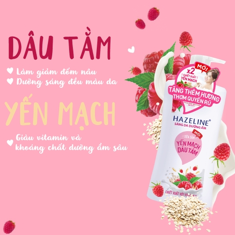 Sữa Tắm Hazeline - Chai 670G
