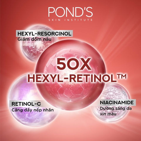 Kem Dưỡng Pond Age Miracle Ngăn Ngừa Lão Hoá 50X Hexyl-Retinol Ngày | Đêm - 45G