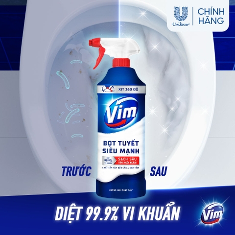 Xịt Bọt Tuyết VIM - Chai 500ML