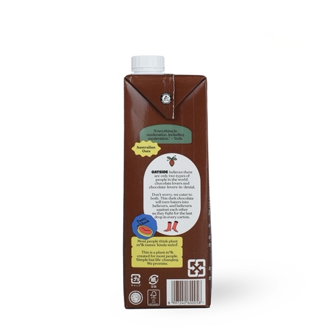Sữa Yến Mạch OATSIDE Oat Milk Vị Chocolate 1L
