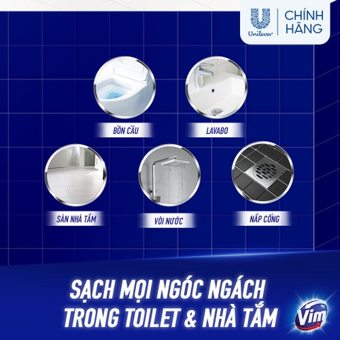 Xịt Bọt Tuyết VIM - Chai 500ML