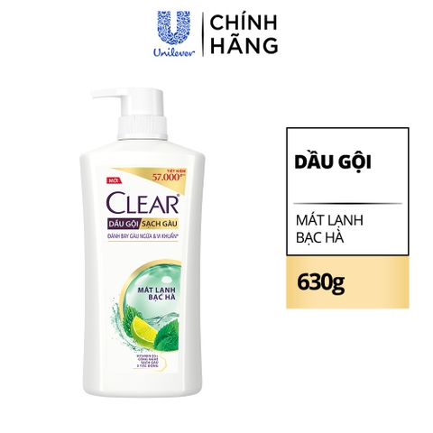 Dầu Gội Clear 630G