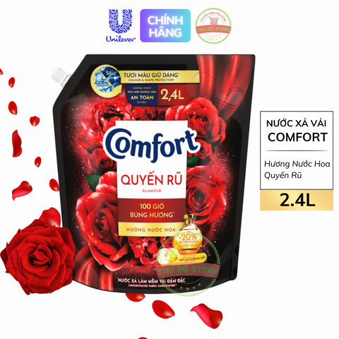 Nước Xả Vải Comfort Chăm Sóc Chuyên Sâu - Túi 2.4L