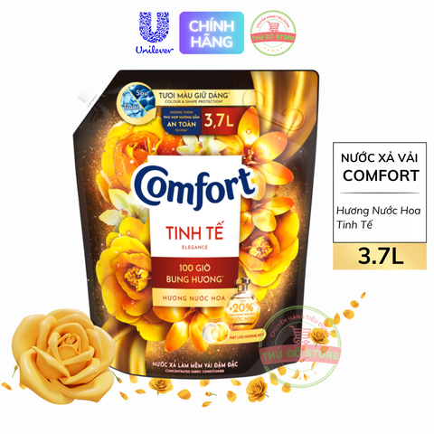 Nước Xả Vải Comfort Chăm Sóc Chuyên Sâu - Túi 3.7L