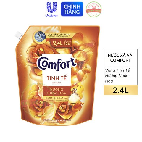 Nước Xả Vải Comfort Chăm Sóc Chuyên Sâu - Túi 2.4L