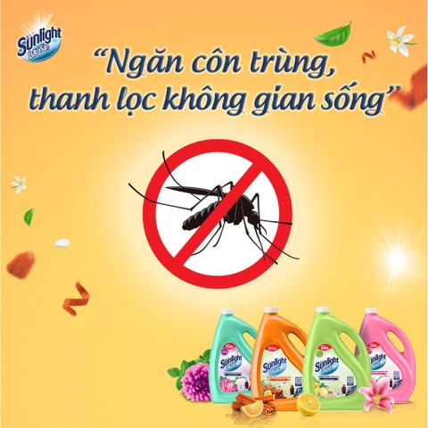 Nước Lau Sàn Sunlight - Can 3.4Kg