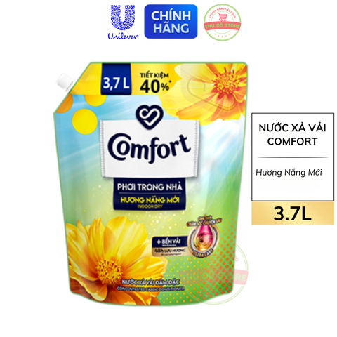 Nước Xả Vải Comfort Chăm Sóc Chuyên Sâu - Túi 3.7L