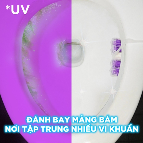 Viên Treo Bồn Cầu VIM Sạch Khuẩn Hương Oải Hương - Viên 50G