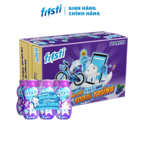 Sữa Chua Uống Fristi Hương Nho - Thùng 48x80ML