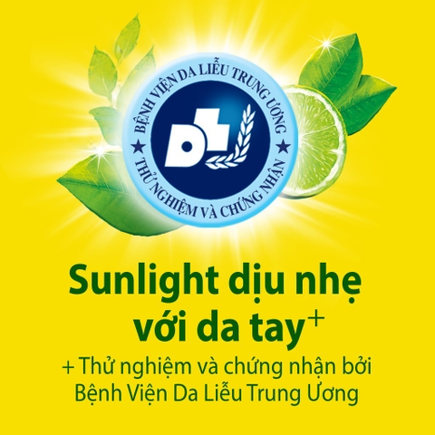 Nước Rửa Chén Bát Sunlight Chanh Vàng 100 - Túi 2.6KG
